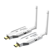 Estensore Video Wireless WIFI 4K da 50 M Compatibile con , Trasmettitore e Ricevitore per Fotocamera, Laptop, PC e Monitor TV.