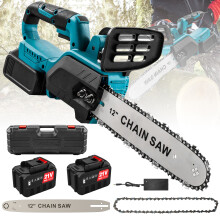 EssenceChainsa Tronçonneuse, 12 inch 1500W, Moteur 2 temps 68cm3, Coupe diamètre 55 cm, Abattage arbres
