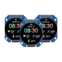 3 SZTUKI GC9A01 1.28 Moduł Wyświetlacza TFT LCD 240x240 z Wielokolorowym 4-Żyłowym Interfejsem MF mm FF SPI