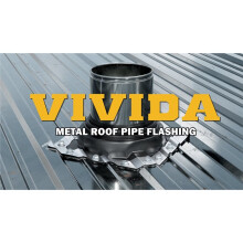 High Temp Silicone Stove Boot, Pipe Flashing for Tube OD 1/4" to 5-3/4", Square Base, Screws & Hex Socket Included