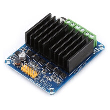 DC5 12V Duals Channel H Bridge Motor Driver Board Module, 0A 30A Motor Controller for Toy Car Motors, Semi Conductor