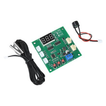 12V24V48V Two Way Heat Dissipation PWM Four Wire Fan Temperature Controller Temperature Speed Display Stop Alarms Board