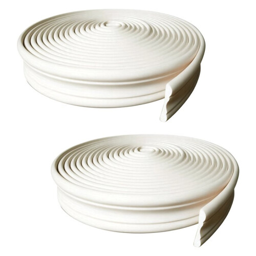 32.8 Ft Flexible Molding Trim, 2 Pack 16.4 Ft Self Adhesive Wall Trim for Mirror Frame