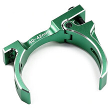 40-42MM RC Motor Koelventilator Koelblok Houder Beugel voor 4268 4274 4068 4076 Borstelloze Motor Upgrade Reserveonderdelen Groen