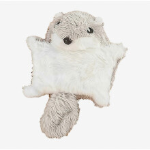 Giocattolo per gatti a forma di scoiattolo volante in peluche - Carta frusciante interattiva - per gatti e gattini da interno
