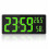 Large Digital Clock with Temperature Humidity LED Display for Bedroom Office Wall Mount 1