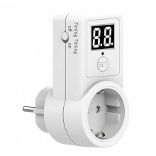 Auto Shut Off Timers Plugs Socket, Digital Countdowns Outlet for Home Appliance Control, Two-Digit Display, EU Plugs 220-240 V 10 A 2300W,