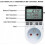 Digital Temperature Controller Socket Heating Cooling Thermostat 230V with Sensor Socket and Probe LCD Screen for Greenhouse, Aquarium, Terrarium 3