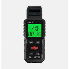 Moniteur de CO2 portable 3 en 1, mesure de la qualité de l'air (5000 ppm), détecteur de dioxyde de carbone S8601A