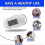 Βηματόμετρο Fitness Tracker με αισθητήρα κίνησης 3D και επαναφορτιζόμενο μετρητή βημάτων 2
