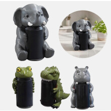 Dinosaurus Nijlpaard Kikker Beschermdeksel voor Frisdrankblikjes - 3D-geprint Schattig - voor Standaard Frisdrank- en Bierblikjes