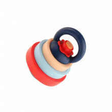 Kinderkettlebellset met halters, sportartikelen voor kinderen, introduceert gewichtheffen en vroege ontwikkeling. Compacte set.