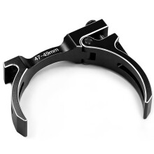 47-49mm Metal Fan Holder for 1717 4985 Motor Cooling Fan for 1/5 ARRMA Kraton Outcast RC Car Upgrade Parts Black