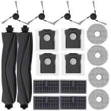 Replacement Accessories Kit for D30 Ultra CE Robot Vacuum: 18 Pack