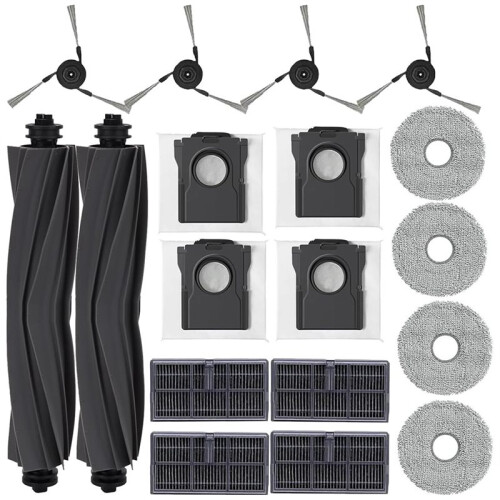 Replacement Accessories Kit for  D30 Ultra CE Robot Vacuum: 18 Pack