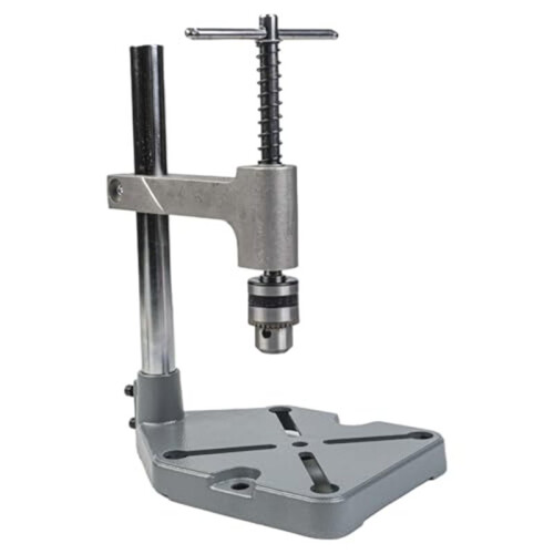 Manual Vertical Tapping Machine, Adjustable Tap Wrench for 1.5-10mm Screws, Aluminum Tool for Precision Threading