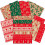 8 Christmas Wrapping Paper Sheets Contemporary 1