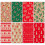 32 Christmas Wrapping Paper Sheets Contemporary 7