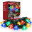 Premier Retro Bell Christmas Lights 80 LED Multicoloured 1