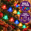 Premier Retro Bell Christmas Lights 80 LED Multicoloured 7