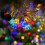 Premier Retro Bell Christmas Lights 80 LED Multicoloured 3