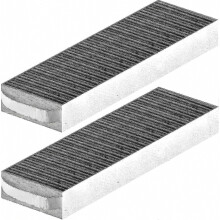 2er-Pack Aktivkohlefilter für Bora Pure/x Pure/s Pure Dunstabzugshauben, Puakf Filterzubehör