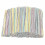 300 Pieces Plastic Drinking Straws 8 Inches Long Multi-Colored Striped Bedable 1