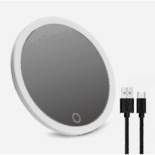 Μεγεθυντικός καθρέφτης 10X 20X 30X με φως LED - Επαναφορτιζόμενος USB, Ρυθμιζόμενο