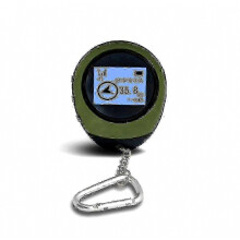 Mini draagbare GPS-navigatieontvanger voor buitenactiviteiten zoals wandelen en het bepalen van lengte- en breedtegraad en hoogte.