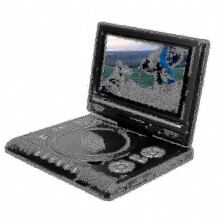 9,8 inch draagbare mobiele dvd-speler mini-tv HD-speler