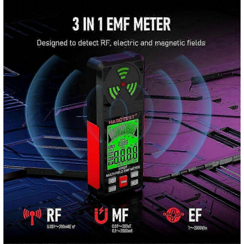 EMF Defender: Μετρητής 3 σε 1 για προστασία σπιτιού από ηλεκτρομαγνητική ακτινο 2