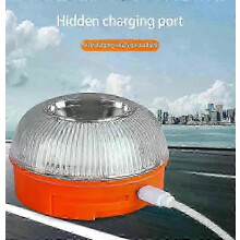 Goedgekeurde V16 DGT oplaadbare lamp, gehomologeerd, noodknipperlicht voor in de auto, magnetische inductie stroboscoop, knipperend waa