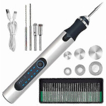 Kabelloser elektrischer Gravierstift – Mini-Gravierwerkzeug mit 3 einstellbaren Geschwindigkeiten und 300-mAh-Akku – Yalo Präzisionsgra