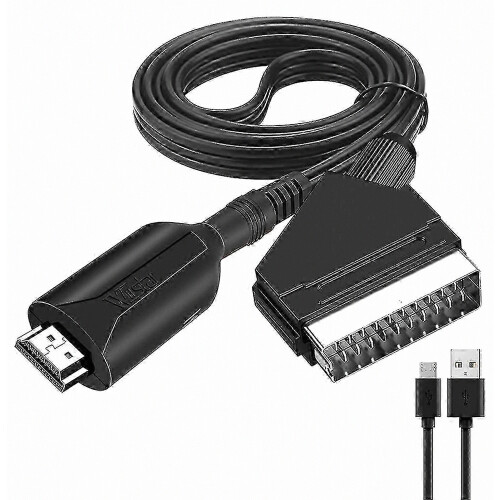 Καλώδιο μετατροπής HDMI σε SCART 1 μέτρου άμεσης σύνδεσης για τηλεόραση/PC/DVD, θω