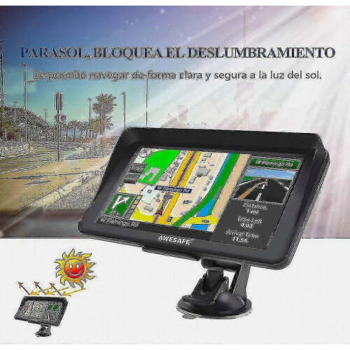 Σύστημα πλοήγησης GPS HD 9 ιντσών για αυτοκίνητα και φορτηγά 8GB με χάρτες EU US 2