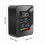 5-in-1 luchtkwaliteitsmeter met LCD-display, zwart 5