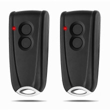 Nieuwe set van 2 afstandsbedieningen voor garagedeuropeners van Ecostar (RSC2-433, RSE2-433, RZ1-433) en andere modellen.