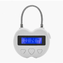 Slimme tijdvergrendeling met LCD-display, elektronische timer, waterdicht, USB-oplaadbaar, multifunctionele tijdelijke timer en hangslo