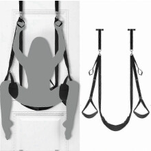 Columpio de puerta estilo 2025 con asiento, correas ajustables, apto para parejas adultas, soporta 100 kg -HK626 26s 1ytrd