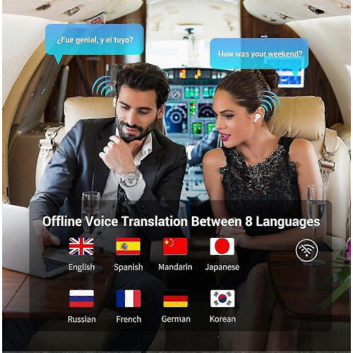 Ακουστικά M3 Offline Translation για το τελευταίο μοντέλο του 2025, 74 γλώσσες και προφ 2