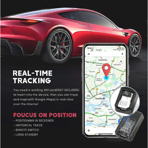 Μαγνητικό GPS Tracker GPS Live Tracking Locator Μαγνητικό Mini Car Tracker S04 2