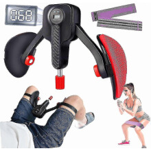 Thigh Master Attrezzo per esercizi interni della coscia con resistenza regolabile da 0 a 110 libbre, Thigh Trainer Pro con