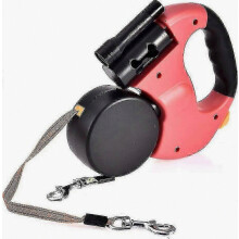Laisse double pour chien, laisse rétractable pour deux chiens