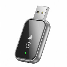 Adattatore CarPlay wireless 2 in 1 per Android / Mini formato cablato a wireless CarPlay con adattatore