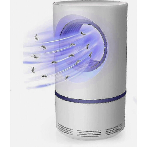 Ηλεκτρική λάμπα κουνουπιών 5w USB, UV λάμπα κατά των μυγών, χωρίς θόρυβο