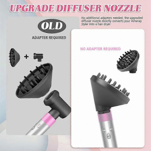 Κατάλληλο για HS05 HS03 HS01 Styler, Στεγνωτήρα Μαλλιών, Ακροφύσιο Διαχύτη, Σίδερ 1