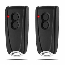Nieuwe set van 2 afstandsbedieningen voor garagedeuropeners van Ecostar (RSC2-433, RSE2-433, RZ1-433) en andere modellen.