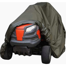 Waterdichte hoes voor grasmaaier, winterzeil, hoes voor gazontractor, stofhoes voor tuinmaaier, weerbestendige hoes