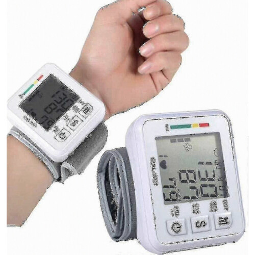 Bloeddrukmeter met verstelbare manchet en lcd-display voor thuisgebruik