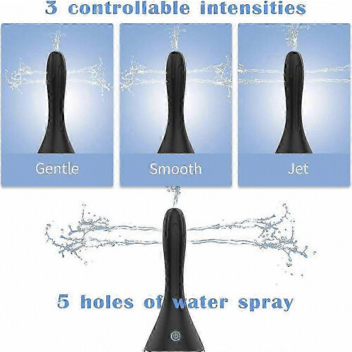 Nuevo modelo de pera de enema automática con 3 modos de intensidad, recargable. 1